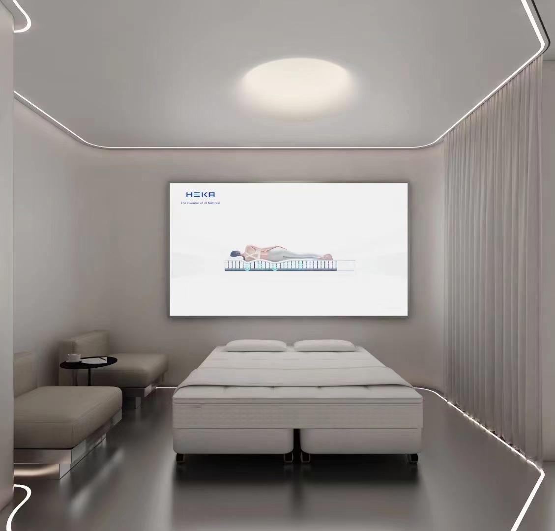 晨起腰酸背痛？HEKA AI智能床垫精准托腰，醒来浑身都轻松